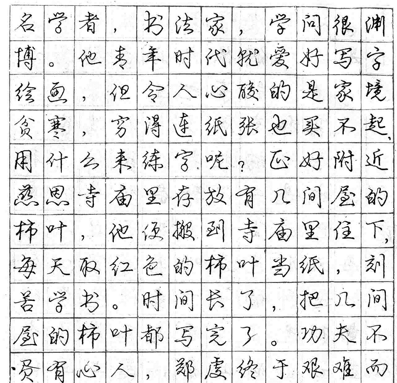 中華字帖