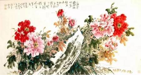 花開富貴國畫