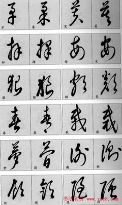 我字草書