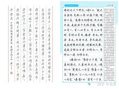行楷字帖推薦