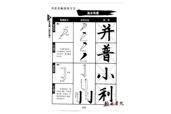 書法基本筆畫