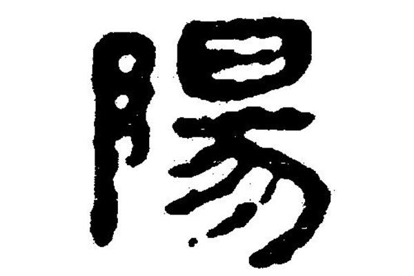陽(yáng)字隸書怎么寫