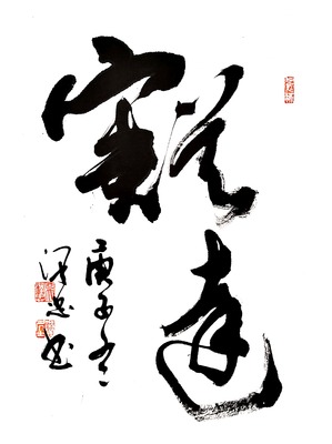 禪字書法作品欣賞