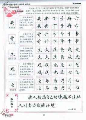 練書法的字,適合練書法的字